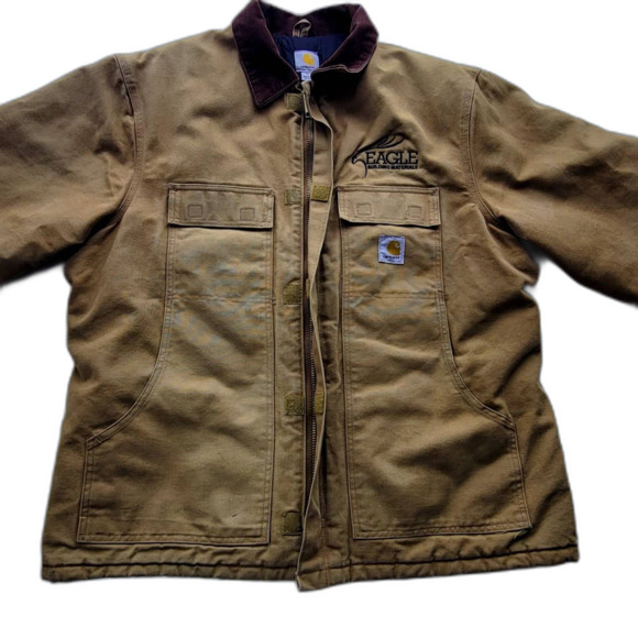 Carhartt Arctic Traditional Coat - Quilt Lined - Men's XL - Used - Khaki Brown - Picture 6 of 16